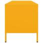 Preview: TV-Schrank Senfgelb 135x39x43,5 cm Kaltgewalzter Stahl