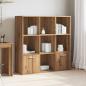 Preview: Bücherschrank Artisan-Eiche 98x29x97,5 cm Holzwerkstoff