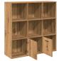Preview: Bücherschrank Artisan-Eiche 98x29x97,5 cm Holzwerkstoff