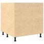 Preview: Küchenschrank Artisan-Eiche 75,5x75,5x81,5 cm Holzwerkstoff