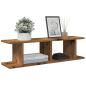 Preview: ARDEBO.de - Wandregale 2 Stk. Altholz-Optik 75x18x20 cm Holzwerkstoff