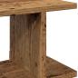 Preview: Wandregale 2 Stk. Altholz-Optik 75x18x20 cm Holzwerkstoff