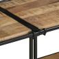 Preview: ARDEBO.de - TV-Regal 160x42x40 cm Raues Mangoholz