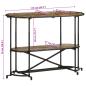 Preview: Konsolentisch 110x42x76 cm Altholz Massiv