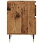 Preview: Nachttisch Altholz-Optik 40x35x50 cm Holzwerkstoff