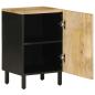 Preview: Badschrank 38x33,5x58 cm Massivholz Mango