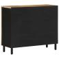 Preview: Sideboard 90x33,5x75 cm Raues Mangoholz