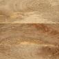 Preview: Couchtisch Schwarz 100x54x40 cm Raues Mangoholz