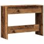 Preview: Konsolentisch Altholz-Optik 100x35x76,5 cm Holzwerkstoff