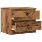 Preview: Nachttisch Altholz-Optik 50x40x43,5 cm Holzwerkstoff