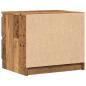 Preview: Nachttisch Altholz-Optik 50x40x43,5 cm Holzwerkstoff