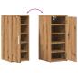 Preview: Schuhschrank Artisan-Eiche 32x35x70 cm Holzwerkstoff