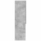 Preview: Waschmaschinenschrank Betongrau 70,5x25,5x90 cm