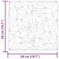 Preview: Wandpaneele 48 Stk. Beton 50x50 cm XPS 12 m² Amethyst