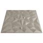 Preview: Wandpaneele 12 Stk. Beton 50x50 cm XPS 3 m² Amethyst