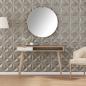 Preview: ARDEBO.de - Wandpaneele 24 Stk. Beton 50x50 cm XPS 6 m² Origami