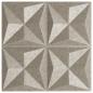 Preview: Wandpaneele 24 Stk. Beton 50x50 cm XPS 6 m² Origami