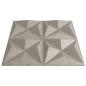 Preview: Wandpaneele 24 Stk. Beton 50x50 cm XPS 6 m² Origami