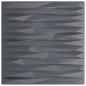 Preview: Wandpaneele 12 Stk. Grau 50x50 cm XPS 3 m² Stein