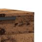 Preview: Wand-Nachttisch Altholz-Optik 34x30x20 cm