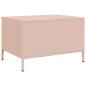 Preview: TV-Schrank Rosa 68x50x43,5 cm Kaltgewalzter Stahl