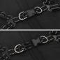 Preview: Hundemantel mit Geschirr Wasserdicht Reflektierend Schwarz 4XL