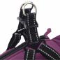 Preview: Hundemantel mit Geschirr Wasserdicht Reflektierend Lila M