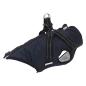 Preview: ARDEBO.de - Hundemantel mit Geschirr Wasserdicht Reflektierend Marineblau M