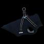 Preview: Hundemantel mit Geschirr Wasserdicht Reflektierend Marineblau M