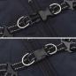 Preview: Hundemantel mit Geschirr Wasserdicht Reflektierend Marineblau M