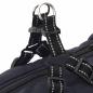 Preview: Hundemantel mit Geschirr Wasserdicht Marineblau 6XL