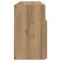 Preview: TV-Schrank mit LED-Leuchten Artisan-Eiche 120x30x50 cm