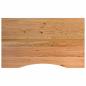 Preview: Werkbank Hellbraun 100x60x81,5 cm Massivholz Eiche