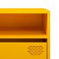 Preview: TV-Schrank Senfgelb 202x39x43,5 cm Kaltgewalzter Stahl