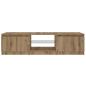 Preview: TV-Schrank mit LED-Leuchten Artisan-Eiche 140x40x35,5 cm