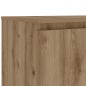Preview: TV-Schrank mit LED-Leuchten Artisan-Eiche 140x40x35,5 cm