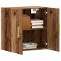 Preview: ARDEBO.de - Wandschrank Altholz-Optik 60x31x60 cm Holzwerkstoff
