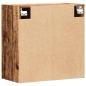 Preview: Wandschrank Altholz-Optik 60x31x60 cm Holzwerkstoff