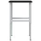 Preview: Werkbank Dunkelbraun 80x60x(71,5-98) cm Massivholz Eiche