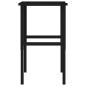 Preview: Werkbank Dunkelbraun 100x60x(71,5-98) cm Massivholz Eiche