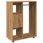 Preview: Kleiderständer Artisan-Eiche 80x40x110 cm Holzwerkstoff