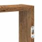 Preview: Wandregal Altholz-Optik 43x9x60 cm Holzwerkstoff