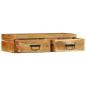 Preview: TV-Wandschrank 80x30x19 cm Massivholz Akazie