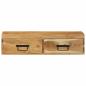 Preview: TV-Wandschrank 80x30x19 cm Massivholz Akazie