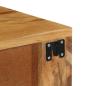 Preview: TV-Wandschrank 80x30x19 cm Massivholz Akazie