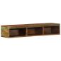 Preview: TV-Wandschrank 100x30x19 cm Altholz Massiv