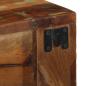 Preview: TV-Wandschrank 100x30x19 cm Altholz Massiv