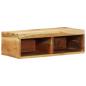 Preview: TV-Wandschrank 60x30x19 cm Massivholz Akazie