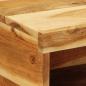 Preview: TV-Wandschrank 60x30x19 cm Massivholz Akazie