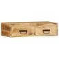 Preview: ARDEBO.de - TV-Wandschrank 80x30x19 cm Raues Mangoholz